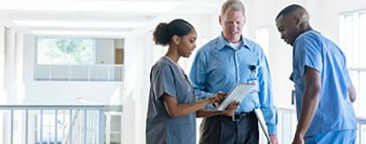 Three Healthcare Professionals